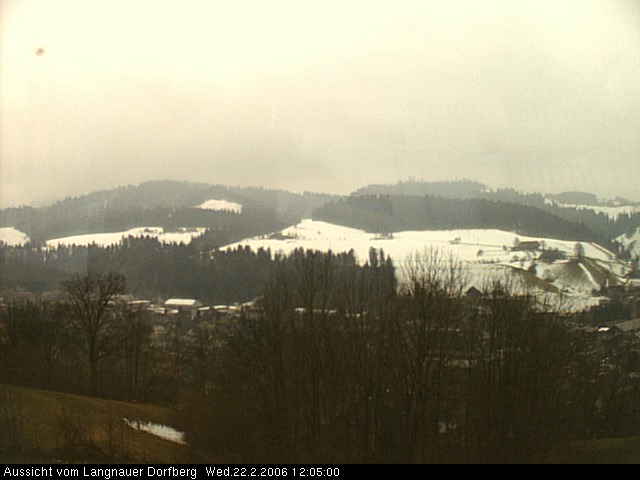 Webcam-Bild: Aussicht vom Dorfberg in Langnau 20060222-120500