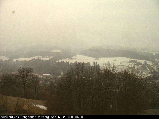 Webcam-Bild: Aussicht vom Dorfberg in Langnau 20060225-080500