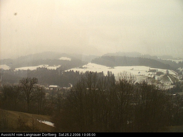 Webcam-Bild: Aussicht vom Dorfberg in Langnau 20060225-100500