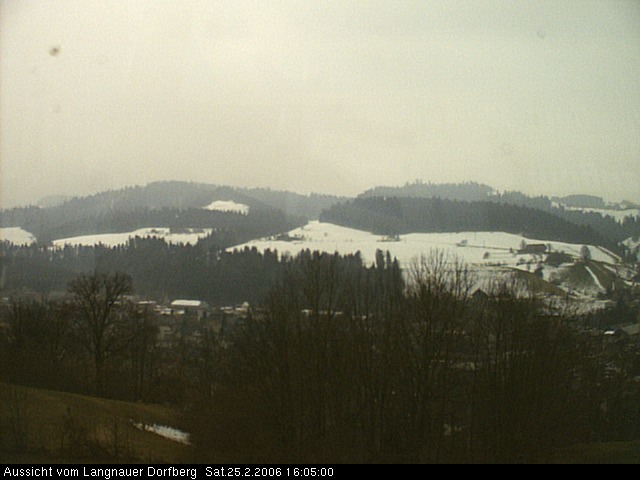 Webcam-Bild: Aussicht vom Dorfberg in Langnau 20060225-160500