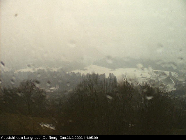 Webcam-Bild: Aussicht vom Dorfberg in Langnau 20060226-140500