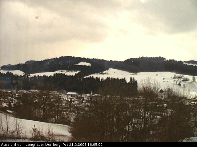 Webcam-Bild: Aussicht vom Dorfberg in Langnau 20060301-160500