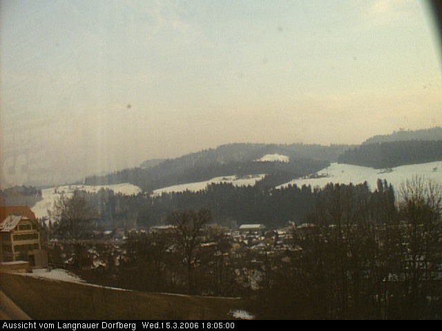 Webcam-Bild: Aussicht vom Dorfberg in Langnau 20060315-180500