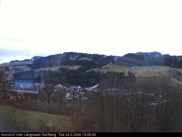 Webcam-Bild: Aussicht vom Dorfberg in Langnau 20060328-180500