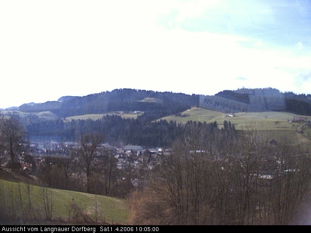 Webcam-Bild: Aussicht vom Dorfberg in Langnau 20060401-100500