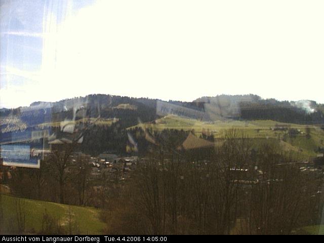 Webcam-Bild: Aussicht vom Dorfberg in Langnau 20060404-140500