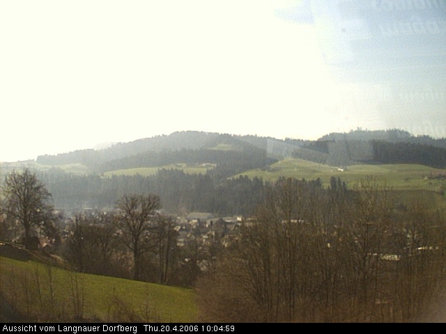 Webcam-Bild: Aussicht vom Dorfberg in Langnau 20060420-100500