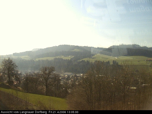 Webcam-Bild: Aussicht vom Dorfberg in Langnau 20060421-100500
