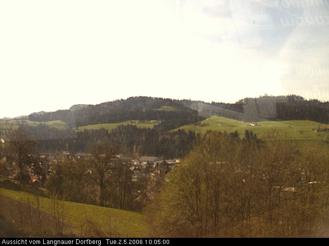 Webcam-Bild: Aussicht vom Dorfberg in Langnau 20060502-100500