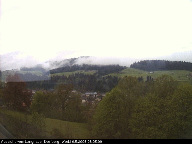 Webcam-Bild: Aussicht vom Dorfberg in Langnau 20060510-080500