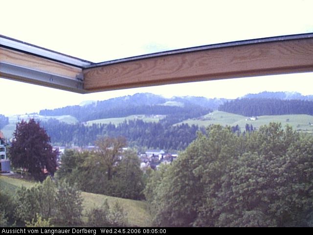 Webcam-Bild: Aussicht vom Dorfberg in Langnau 20060524-080500