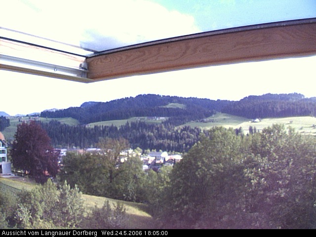 Webcam-Bild: Aussicht vom Dorfberg in Langnau 20060524-180500