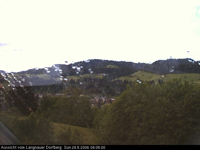Webcam-Bild: Aussicht vom Dorfberg in Langnau 20060528-080500
