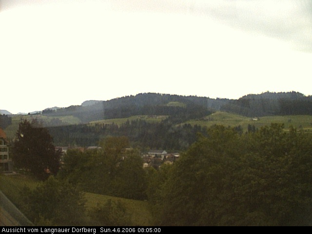 Webcam-Bild: Aussicht vom Dorfberg in Langnau 20060604-080500