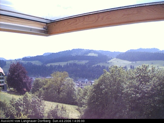 Webcam-Bild: Aussicht vom Dorfberg in Langnau 20060604-140500