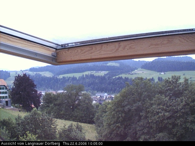 Webcam-Bild: Aussicht vom Dorfberg in Langnau 20060622-100500