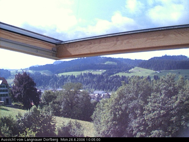 Webcam-Bild: Aussicht vom Dorfberg in Langnau 20060626-100500