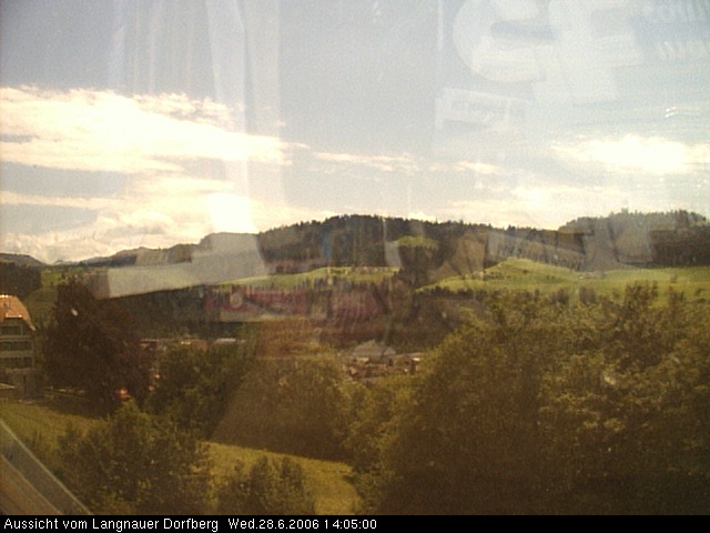Webcam-Bild: Aussicht vom Dorfberg in Langnau 20060628-140500