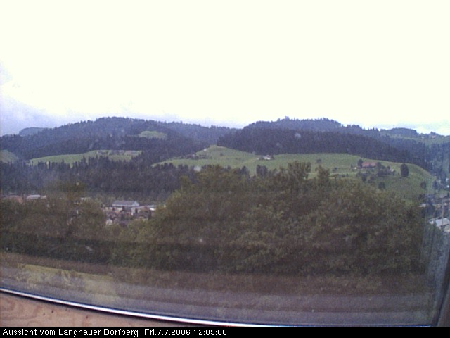 Webcam-Bild: Aussicht vom Dorfberg in Langnau 20060707-120500