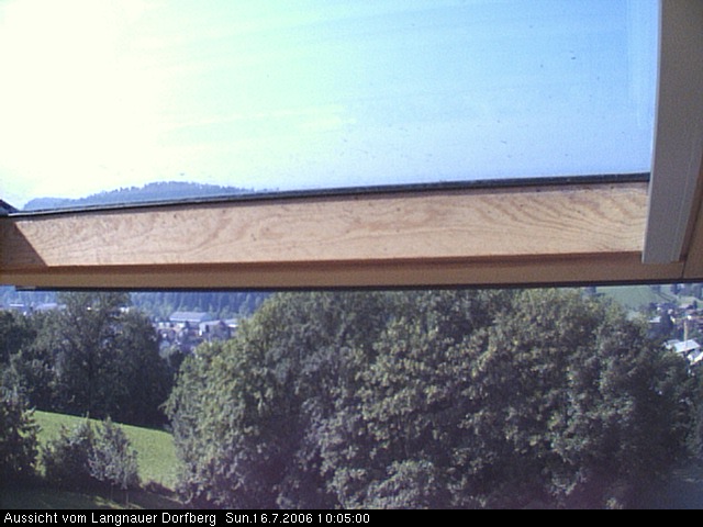 Webcam-Bild: Aussicht vom Dorfberg in Langnau 20060716-100500