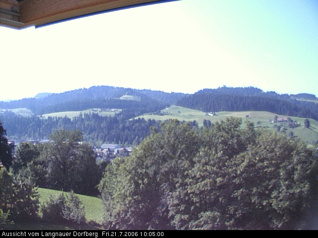 Webcam-Bild: Aussicht vom Dorfberg in Langnau 20060721-100500