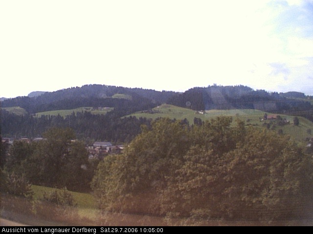 Webcam-Bild: Aussicht vom Dorfberg in Langnau 20060729-100500