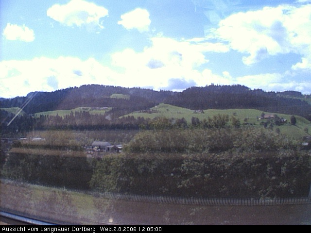 Webcam-Bild: Aussicht vom Dorfberg in Langnau 20060802-120500