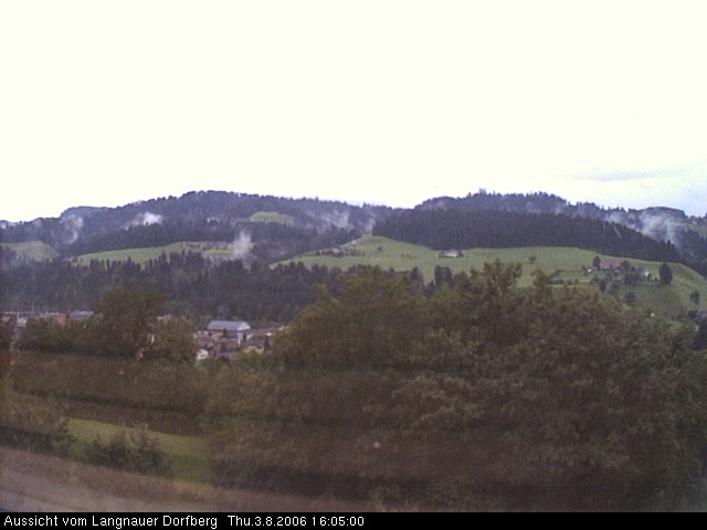 Webcam-Bild: Aussicht vom Dorfberg in Langnau 20060803-160500