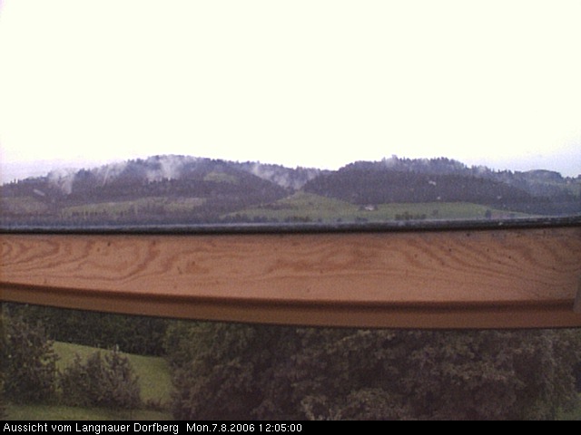 Webcam-Bild: Aussicht vom Dorfberg in Langnau 20060807-120500