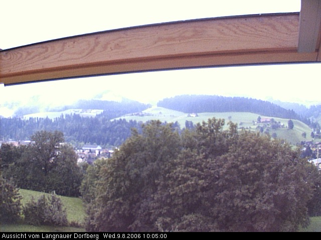 Webcam-Bild: Aussicht vom Dorfberg in Langnau 20060809-100500