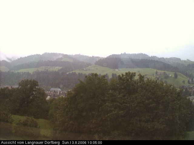 Webcam-Bild: Aussicht vom Dorfberg in Langnau 20060813-100500