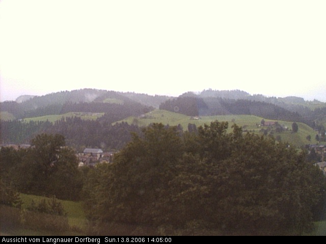 Webcam-Bild: Aussicht vom Dorfberg in Langnau 20060813-140500