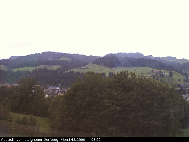 Webcam-Bild: Aussicht vom Dorfberg in Langnau 20060814-140500