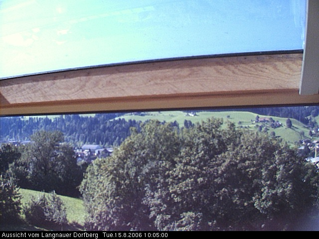 Webcam-Bild: Aussicht vom Dorfberg in Langnau 20060815-100500