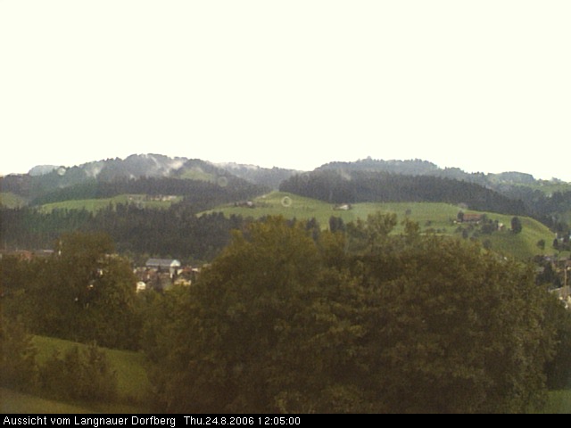 Webcam-Bild: Aussicht vom Dorfberg in Langnau 20060824-120500