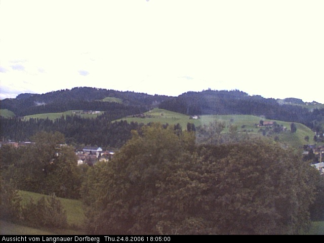 Webcam-Bild: Aussicht vom Dorfberg in Langnau 20060824-180500
