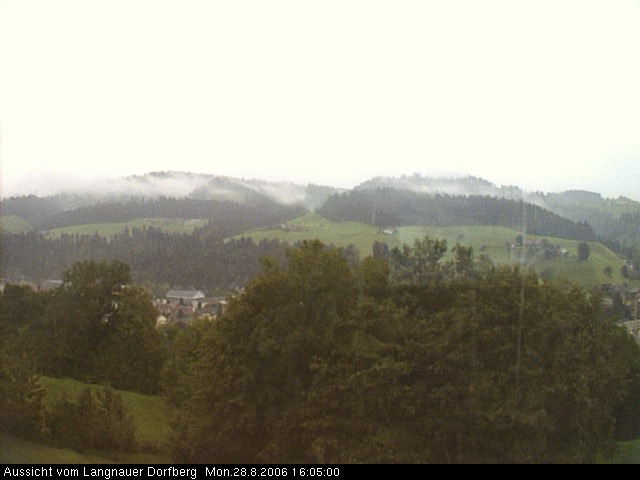 Webcam-Bild: Aussicht vom Dorfberg in Langnau 20060828-160500