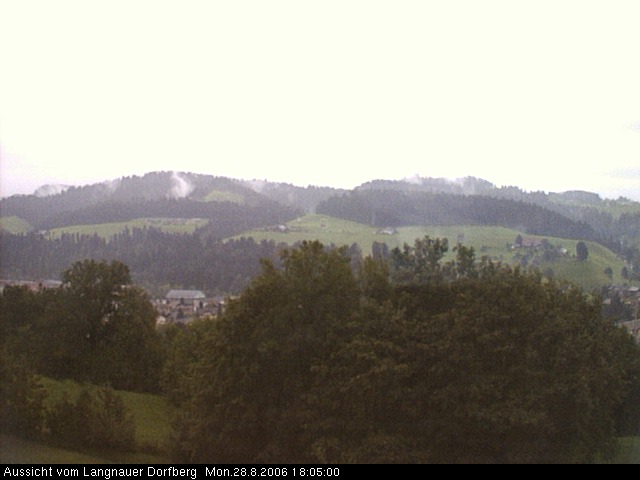 Webcam-Bild: Aussicht vom Dorfberg in Langnau 20060828-180500