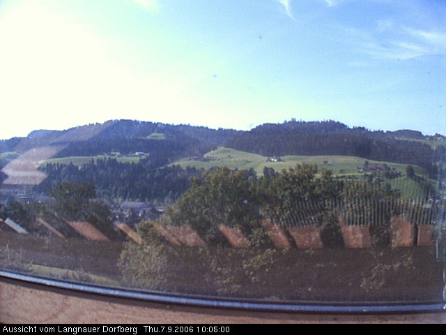 Webcam-Bild: Aussicht vom Dorfberg in Langnau 20060907-100500