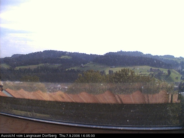Webcam-Bild: Aussicht vom Dorfberg in Langnau 20060907-160500