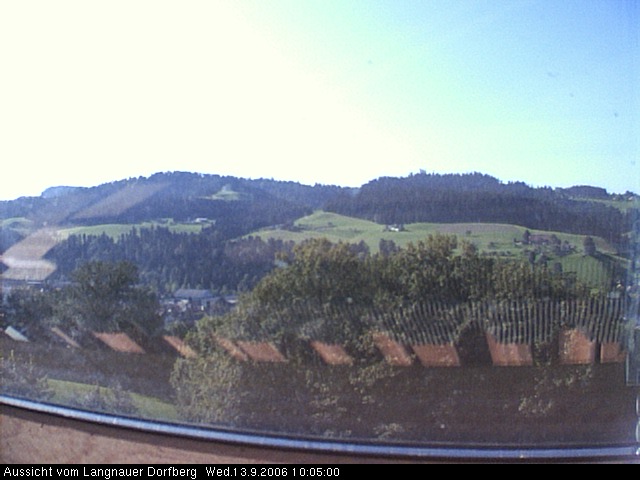 Webcam-Bild: Aussicht vom Dorfberg in Langnau 20060913-100500
