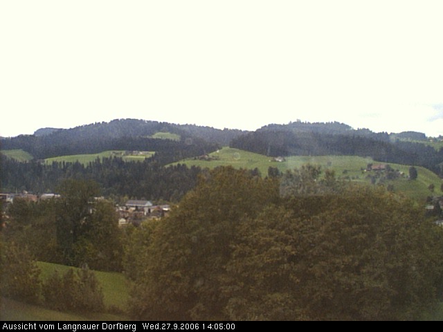Webcam-Bild: Aussicht vom Dorfberg in Langnau 20060927-140500