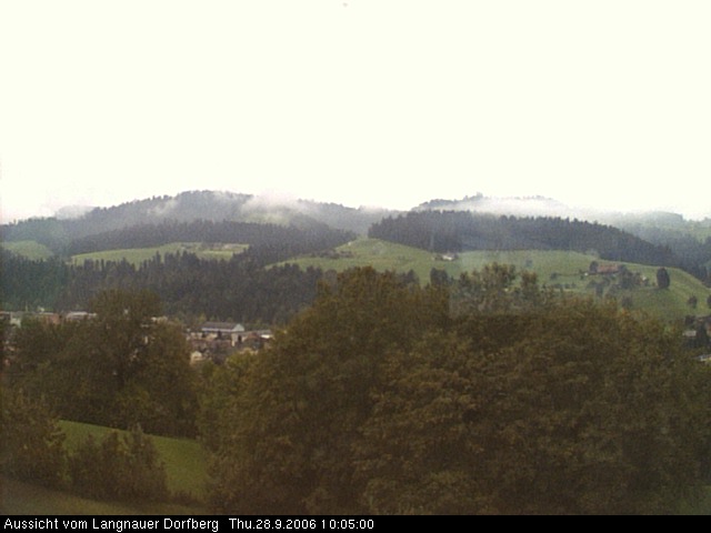 Webcam-Bild: Aussicht vom Dorfberg in Langnau 20060928-100500
