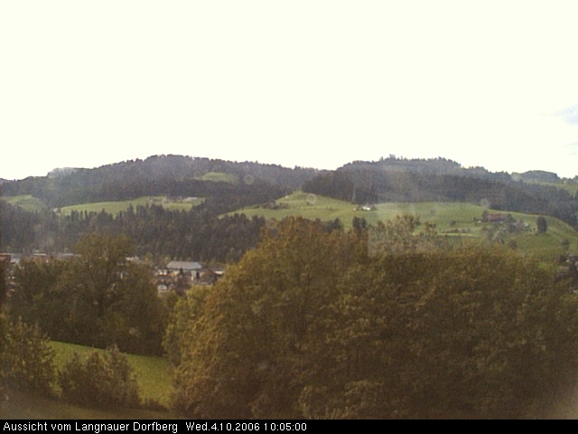 Webcam-Bild: Aussicht vom Dorfberg in Langnau 20061004-100500