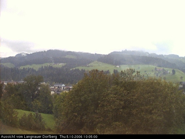 Webcam-Bild: Aussicht vom Dorfberg in Langnau 20061005-100500