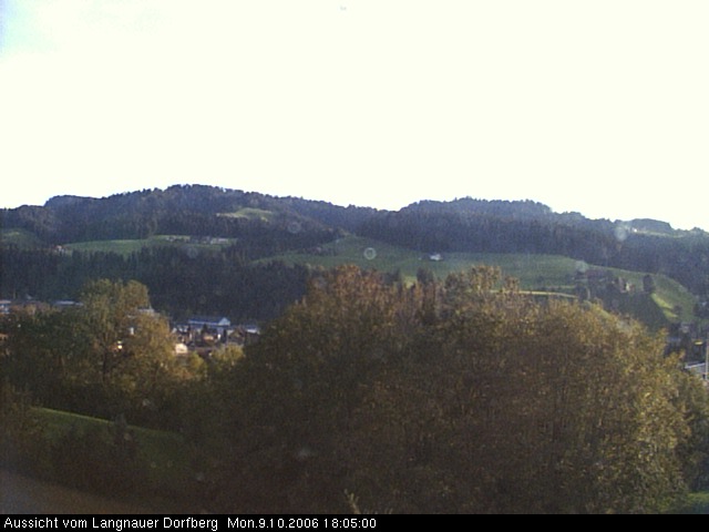 Webcam-Bild: Aussicht vom Dorfberg in Langnau 20061009-180500
