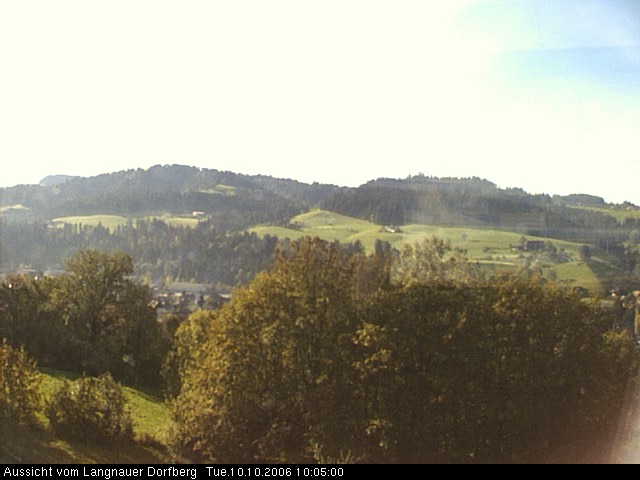 Webcam-Bild: Aussicht vom Dorfberg in Langnau 20061010-100500