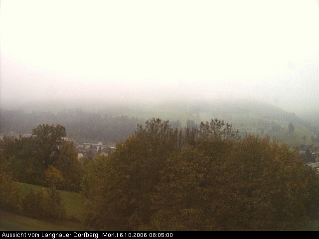 Webcam-Bild: Aussicht vom Dorfberg in Langnau 20061016-080500