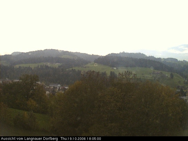 Webcam-Bild: Aussicht vom Dorfberg in Langnau 20061019-180500