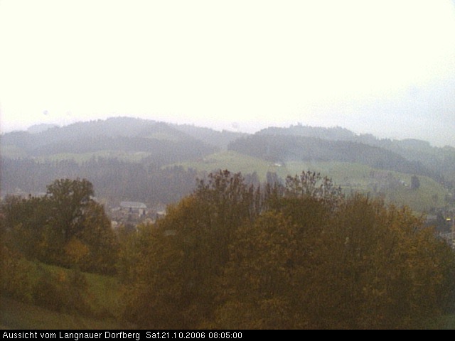 Webcam-Bild: Aussicht vom Dorfberg in Langnau 20061021-080500